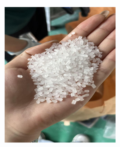 High-Quality Virgin White Plastic Granules | Premium Polymer Raw Material for Plastic Manufacturing